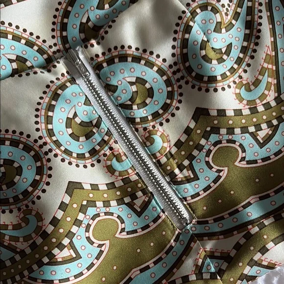 J. Crew Silk Paisley Top - Picture 7 of 7